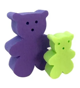 Esponjas con Tela Suave para Baño de Bebé T Taio TEST – 2 Piezas