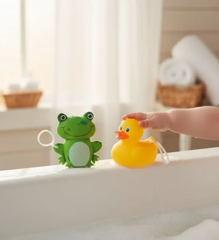 Esponja Bath Time Forma Pato T Taio BFIG – Baño Bebé