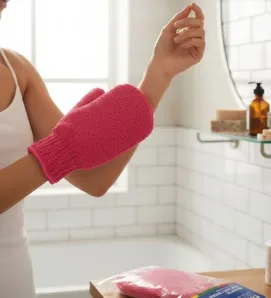 Guante Rígido Exfoliante DMT – T Taio (uso baño y masaje)