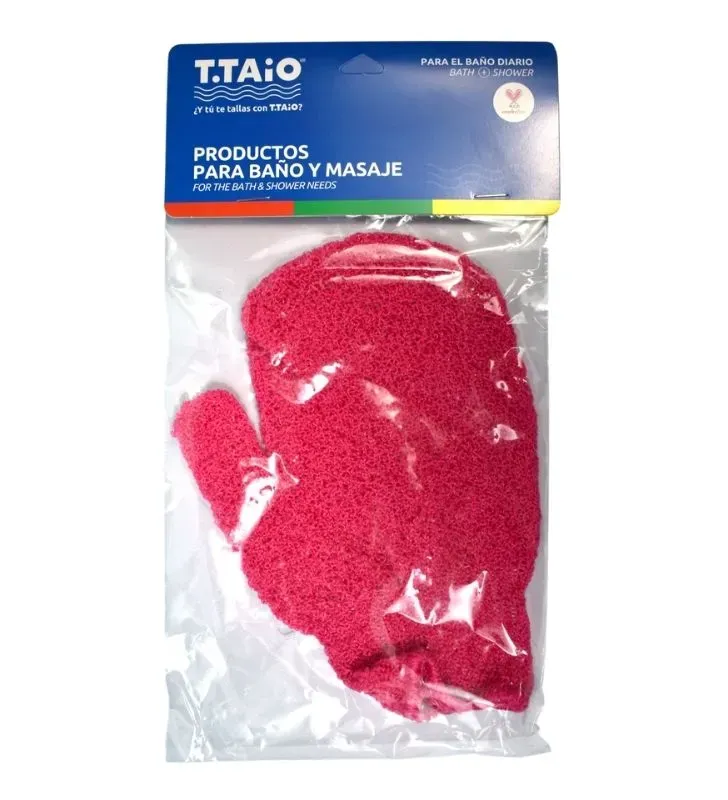 Guante Rígido Exfoliante DMT – T Taio (uso baño y masaje)