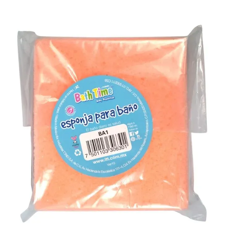 Esponja Mediana Bath Time T.Taio BA2 – Limpieza suave diaria
