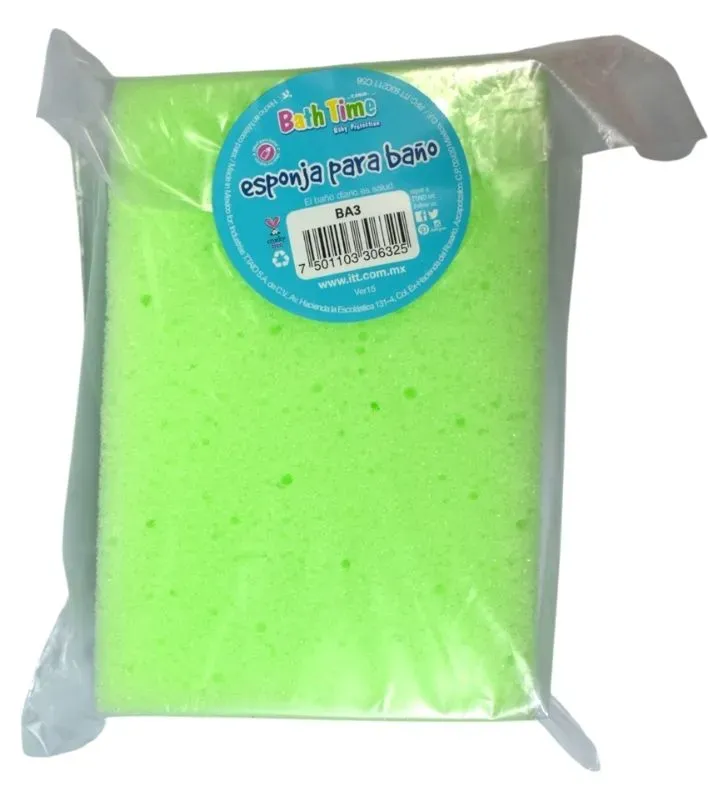 Esponja Grande Bath Time T.Taio BA3 – Limpieza suave diaria
