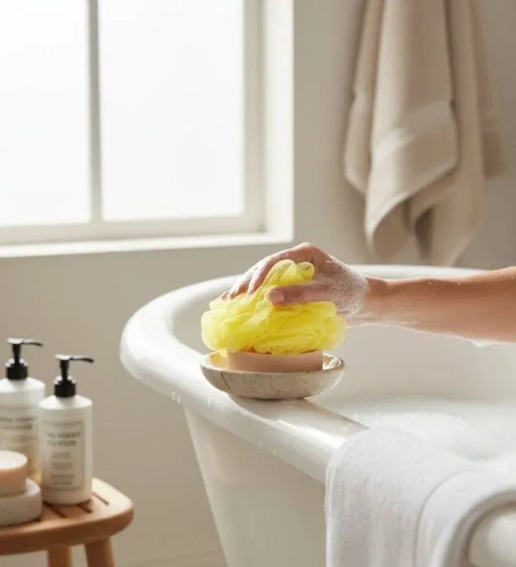 Flor para baño gigante After Spa TTA2550 – Limpieza suave diaria