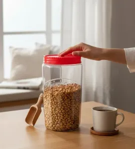 Cerealero Grande Girasol Alcapet – Transparente con grabado