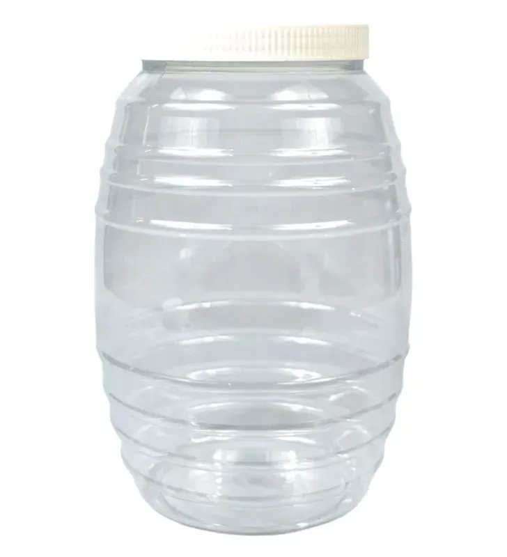 Vitrolero Barril ½ Galón Alcapet – Envase PET transparente