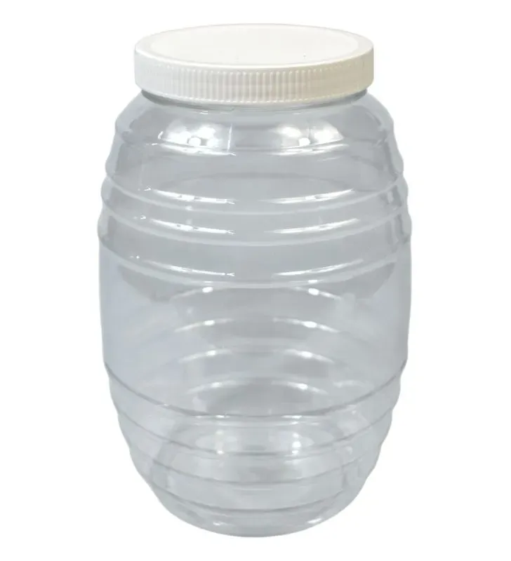 Vitrolero Barril ½ Galón Alcapet – Envase PET transparente