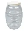 Vitrolero Barril ½ Galón Alcapet – Envase PET transparente